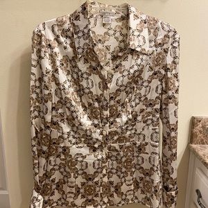 Caché Silk Blouse
